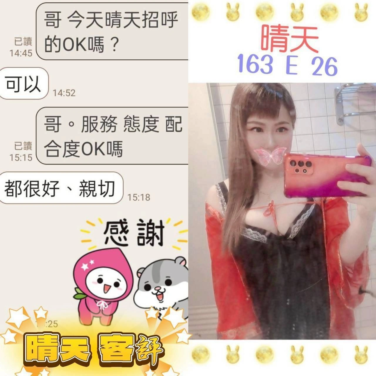 台北定點茶-晴天/163/?/26/E